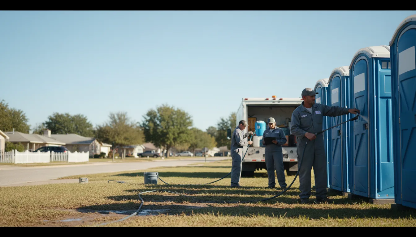 Long-Term Portable Toilet Rental in Markham, VA near me